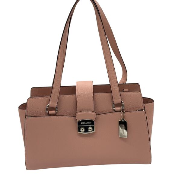 RETAIL $495 Coach Avary Carryall Shoulder Bag*2-Way Bag*Beautiful*PINK - Picture 1 of 12